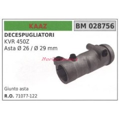 Giunto asta KAAZ decespugliatore KVR 450Z 028756 | NewgardenParts.com