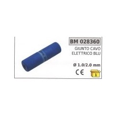 Giunto cavo elettrico blu Ø 1,0 / 2,0 mm | NewgardenParts.com