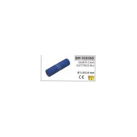Giunto cavo elettrico blu Ø 1,0 / 2,0 mm | NewgardenParts.com