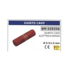 Giunto cavo elettrico rosso Ø 0,5/1,0 mm | NewgardenParts.com