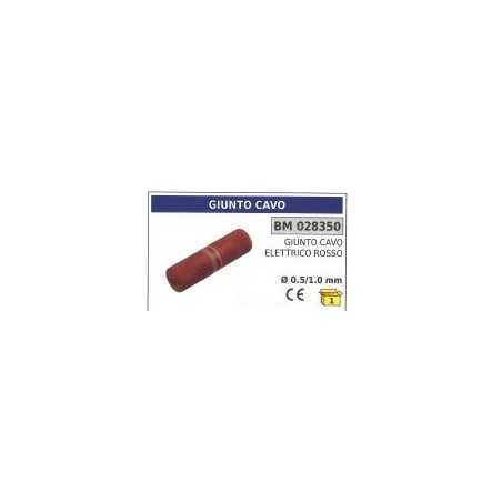 Giunto cavo elettrico rosso Ø 0,5/1,0 mm | NewgardenParts.com