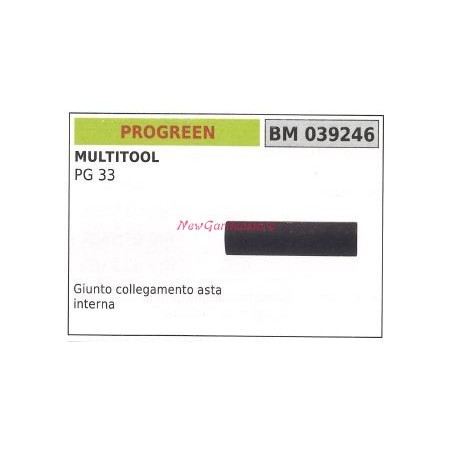 Giunto collegamento asta PROGREEN multitool PG 33 039246 | NewgardenParts.com