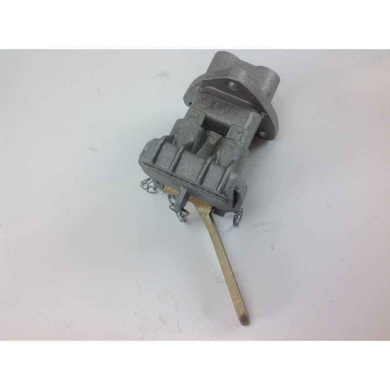 Cuna-type coupling for AMA left-hand lever trailer
