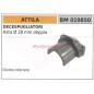 Giunto inferiore asta Ø 28mm doppia ATTILA decespugliatore  019850