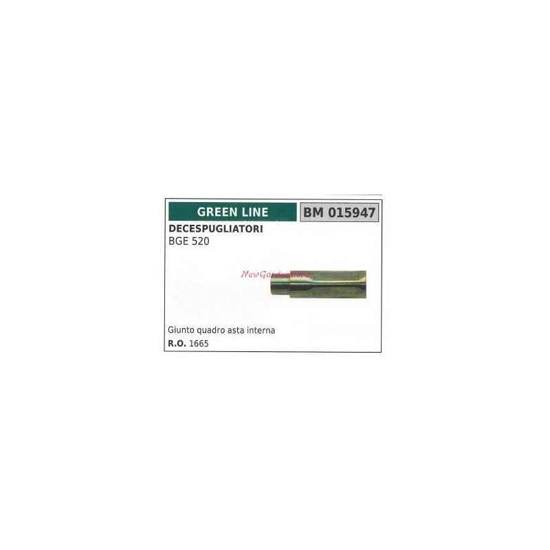 Accouplement d'arbre GREENLINE pour débroussailleuse d'intérieur BGE 520 015947