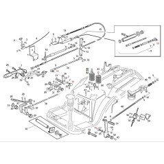 Ball joint tractor models PG SR ORIGINAL GIANNI FERRARI 00777200001 | NewgardenParts.com