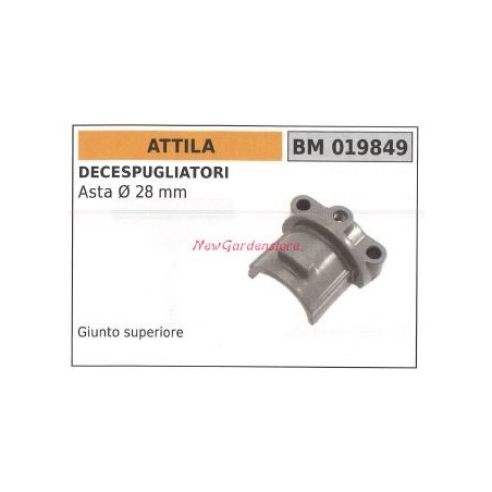 Giunto superiore asta Ø 28mm ATTILA decespugliatore 019849 | NewgardenParts.com