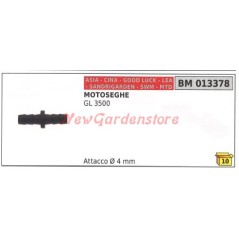 ASIA oil hose coupling for GL 3500 chainsaw 013378 | NewgardenParts.com