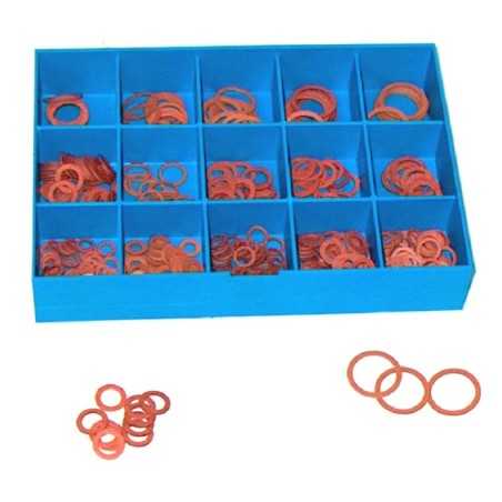 Sortiment von 400 Unterlegscheiben aus Fasern | NewgardenParts.com