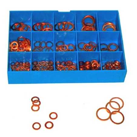 Sortiment von 400 Kupferunterlegscheiben | NewgardenParts.com