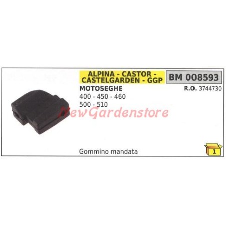 Gommino mandata aspirazione olio GGP per motosega 400 450 460 500 510 008593 | NewgardenParts.com