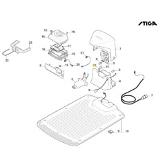Gummitülle Robotermäher Modelle A1000 ORIGINAL STIGA 118564529/0 | NewgardenParts.com
