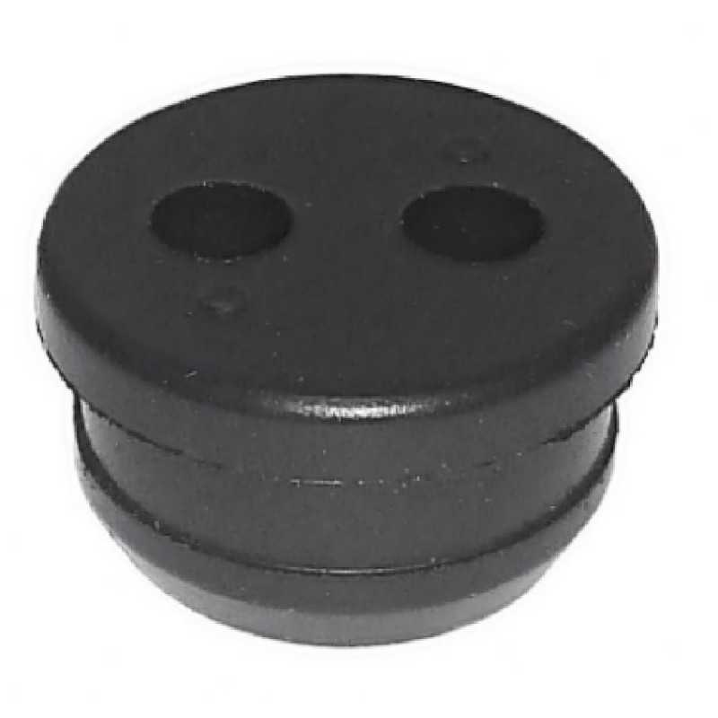 2-hole grommet 2-hole UNIVERSAL internal Ø 18.0 mm height 12 mm