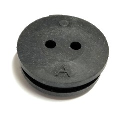 Racor de 2 orificios para el depósito de la desbrozadora D interior 24 mm H 11,5 mm