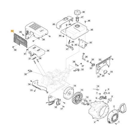 Silencer protection grid ORIGINAL STIGA engine AS 56 P 118551530/0 | NewgardenParts.com
