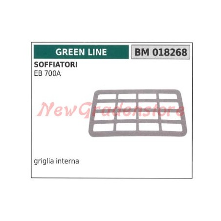 Griglia interna filtro aria GREEN LINE soffiatore EB 700A 018268 | NewgardenParts.com