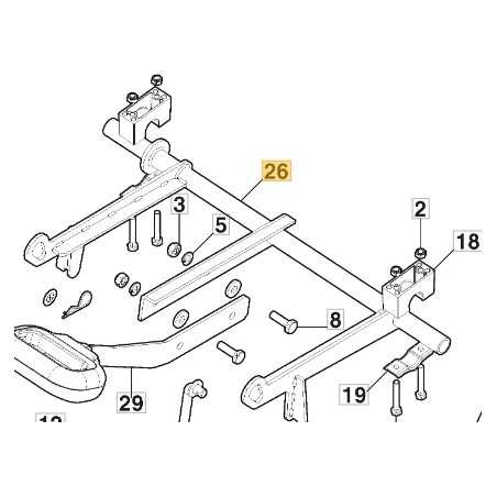 Antriebsachse Hebevorrichtung ORIGINAL STIGA Rasentraktor Gyro 700e 387000167/0 | NewgardenParts.com