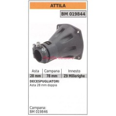 Gruppo frizione ATTILA decespugliatore asta 28mm doppia 019844 | NewgardenParts.com