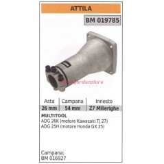 Gruppo frizione ATTILA multitool ADG 26K 25H kawasaki 019785 | NewgardenParts.com