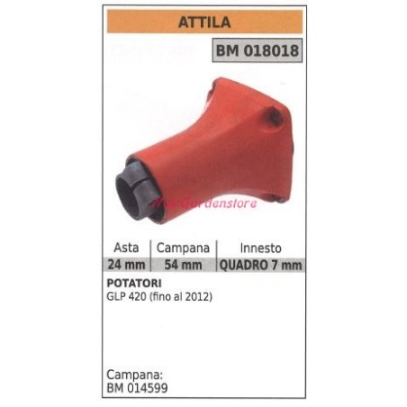 Gruppo frizione ATTILA potatore GLP 420 018018 | NewgardenParts.com