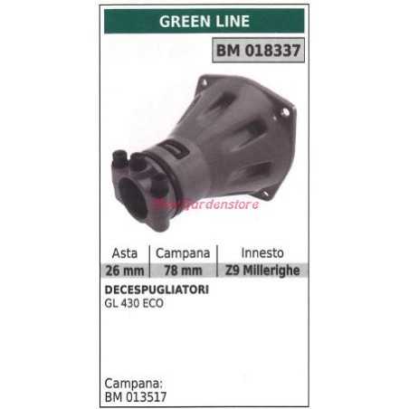 Conjunto embrague GREENLINE desbrozadora GL 430eco 018337 | NewgardenParts.com