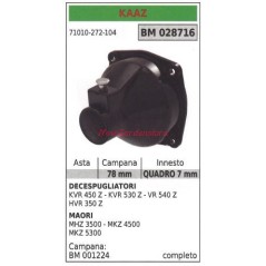 Conjunto embrague desbrozadora KAAZ KVR 450Z 028716 | NewgardenParts.com