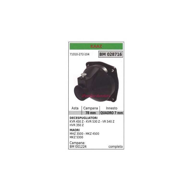Embrayage de débroussailleuse KAAZ KVR 450Z 028716