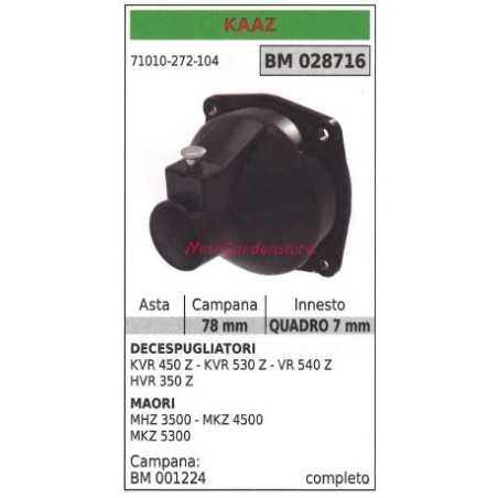 Embrayage de débroussailleuse KAAZ KVR 450Z 028716 | NewgardenParts.com