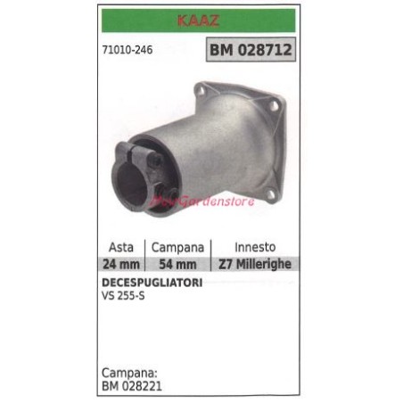 Gruppo frizione KAAZ decespugliatore VS 255S 028712 | NewgardenParts.com