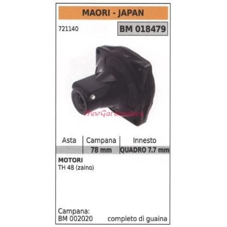 Gruppo frizione MAORI decespugliatore th 48 018479 | NewgardenParts.com