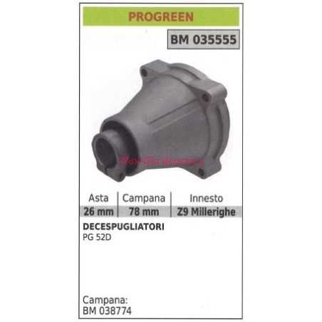 Kupplungseinheit PROGREEN Freischneider PG 52D 035555 | NewgardenParts.com