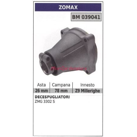 Gruppo frizione ZOMAX decespugliatore ZMG 3302S 039041 | NewgardenParts.com