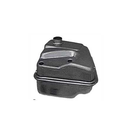 ORIGINAL OLEOMAC chainsaw muffler assembly model GSTH 240 50352004R | NewgardenParts.com