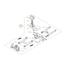 ORIGINAL WORX robot mower blade assembly WR147E.1 - WR148E | NewgardenParts.com