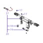 Vordere Sensorbaugruppe ORIGINAL AMBROGIO Roboter 4.36 - 4.0 Basic