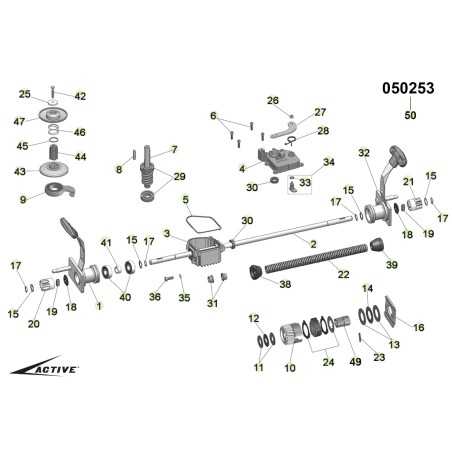 ORIGINAL ACTIVE Mähwerk Antriebseinheit 5850 SVA - 5850 SVB | NewgardenParts.com