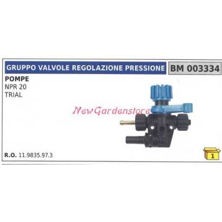 UNIVERSAL-Druckregelventil für Bertolini-Pumpe NPR 20 003334 | NewgardenParts.com