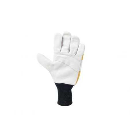 Gloves 2 pcs pair cut protection (0-16m/s) fluorescent orange belt black | NewgardenParts.com