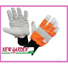 Guanti Logger antitaglio protezione motosega palmo rinforzato HS297523 M XL XXL | NewgardenParts.com