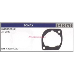 Guarnizione cilindro ZOMAX motosega ZM 2000 029736 | NewgardenParts.com