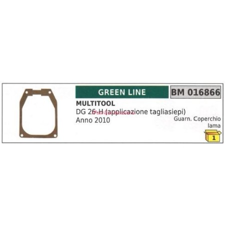 Guarnizione coperchio lama GREENLINE multitool DG 26-H 016866 | NewgardenParts.com