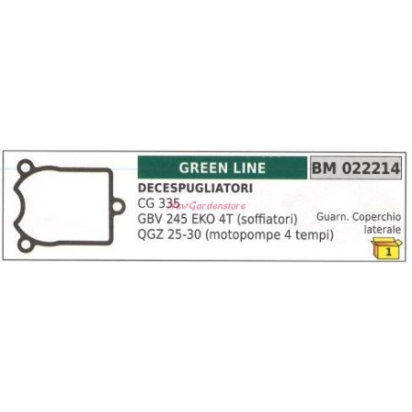 Guarnizione coperchio laterale GREENLINE decespugliatore CG 335 022214 | NewgardenParts.com