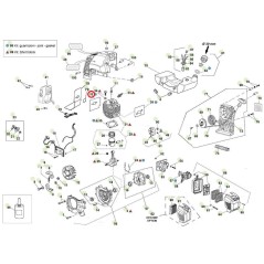 Guarnizione distanziale marmitta ORIGINALE ACTIVE trivella t143 - t152 021648 | NewgardenParts.com