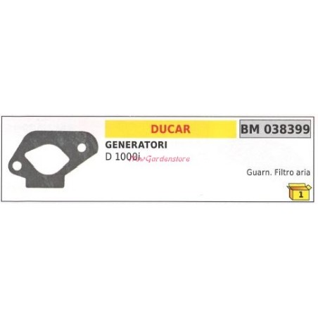 Guarnizione filtro aria DUCAR generatore D 1000i 038399 | NewgardenParts.com