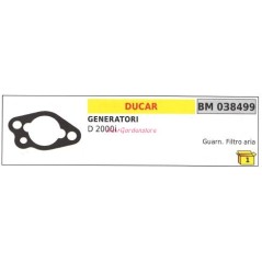 Guarnizione filtro aria DUCAR generatore D 2000i 038499 | NewgardenParts.com