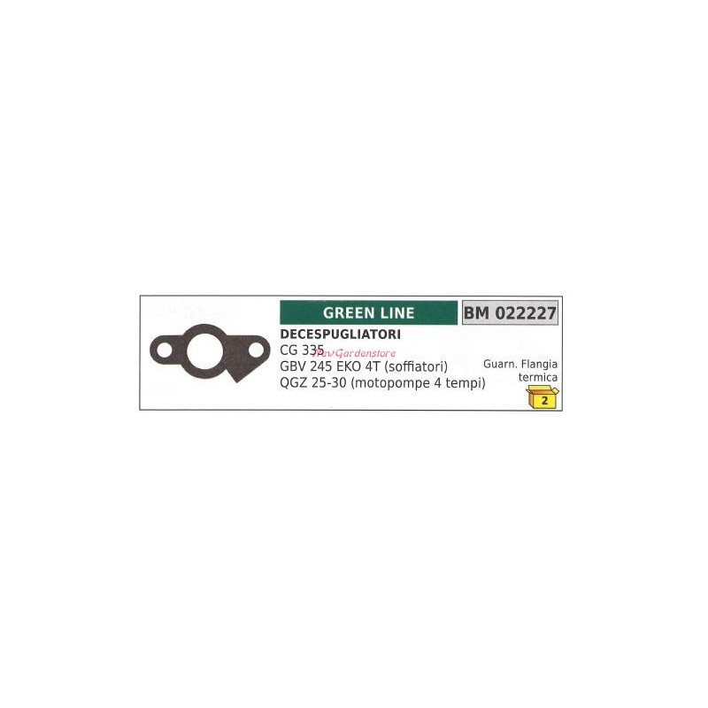 Guarnizione flangia termica GREENLINE decespugliatore CG 335 022227