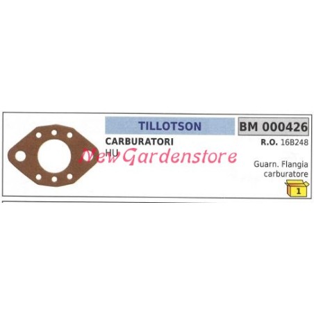 Guarnizione flangia TILLOTSON carburatore HU 000426 | NewgardenParts.com