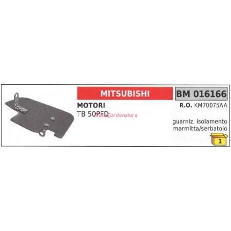 Guarnizione isolamento marmitta MITSUBISHI decespugliatore TB 50PFD 016166 | NewgardenParts.com