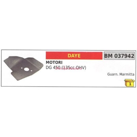 Guarnizione marmitta DAYE tagliaerba rasaerba DG 450 037942 | NewgardenParts.com