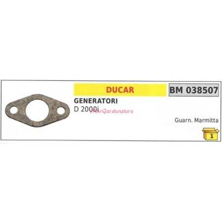 Gasket muffler DUCAR generator D 2000i 038507 | NewgardenParts.com
